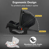 R For Rabbit Picaboo Sportz 3-in-1 Convertible Carry Cot Pure Black