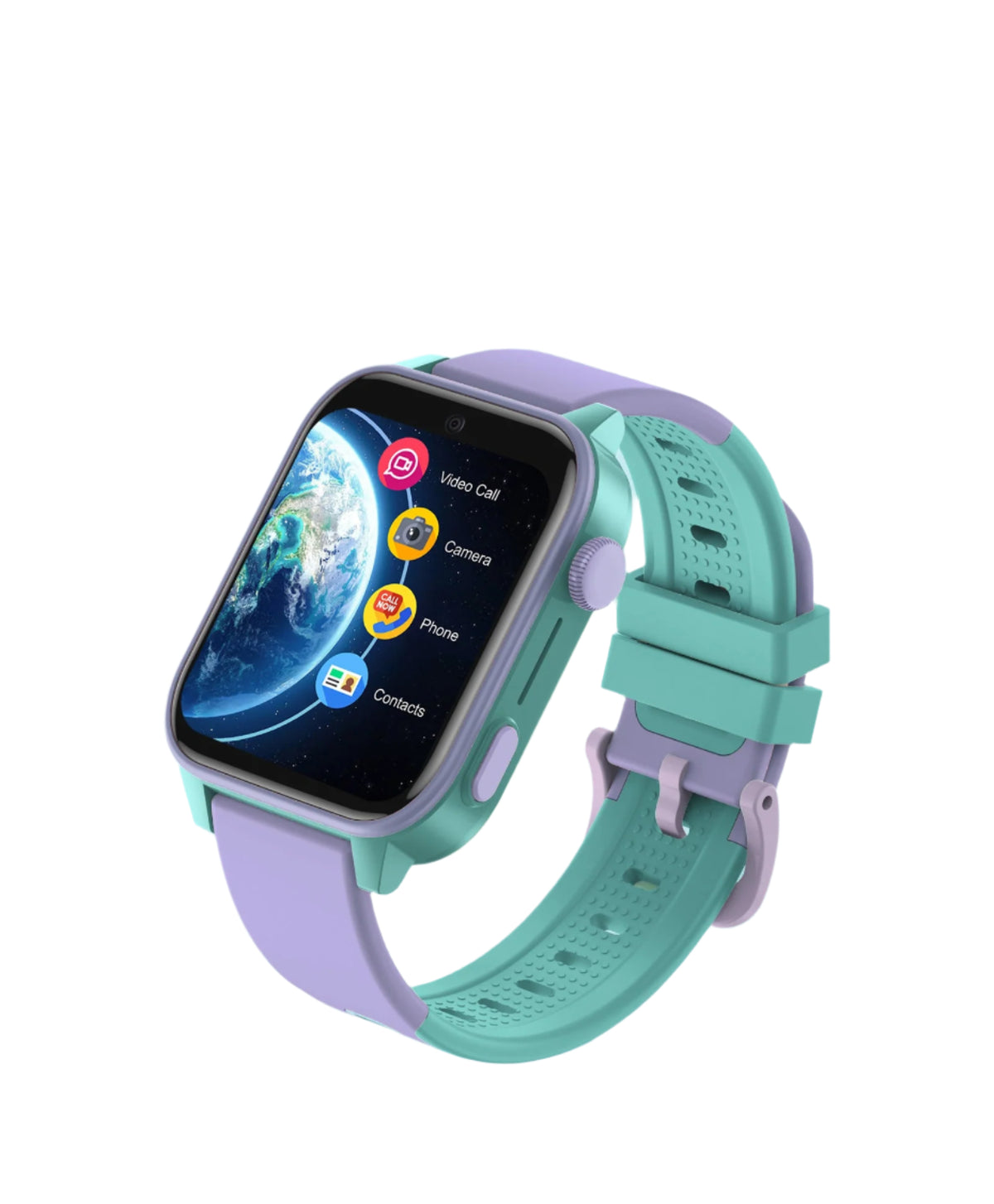 Spiky GNOME 4g Video & Voice Calling Smartwatch with - Purple