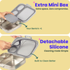 Basil Bento Quad+ Lunchbox 1250 ml Classic Grey