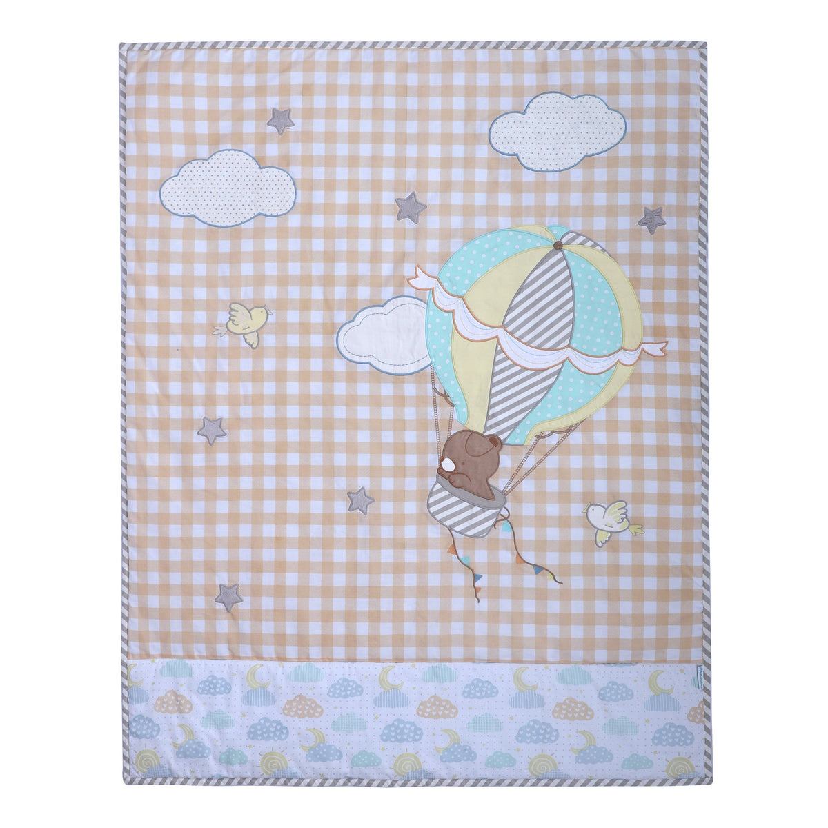 Abracadabra Baby Quilt – Lost in Clouds