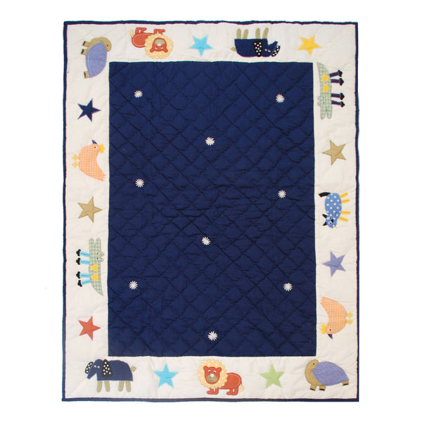 Abracadabra Baby Quilt - Crocodile