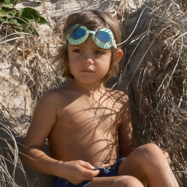SUNNYLIFE Swim Goggles - Turtle Aqua