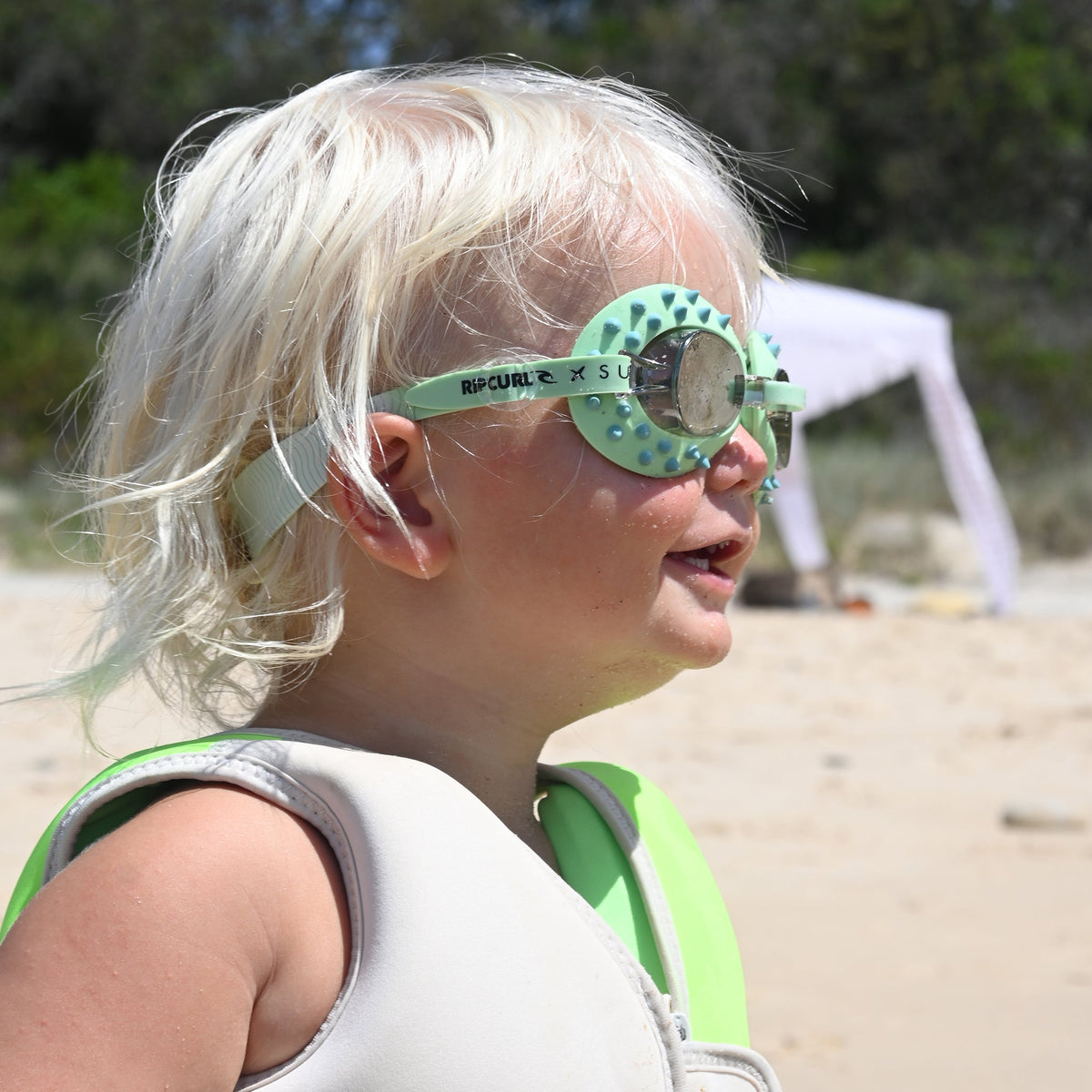 SUNNYLIFE Swim Goggles - Turtle Aqua
