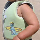 SUNNYLIFE Swim Vest 2-3 - Turtle Aqua