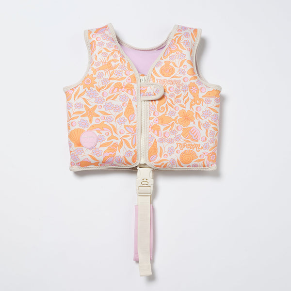SUNNYLIFE Swim Vest 3-6 - Ocean Pink