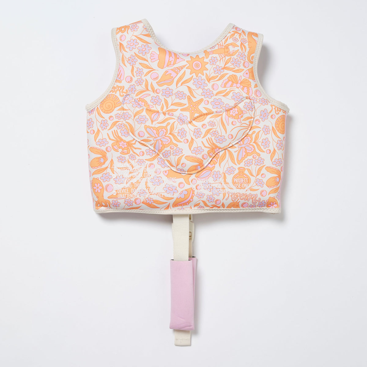 SUNNYLIFE Kids Swim Vest Ocean Magic Age 2-3 Years - Pink