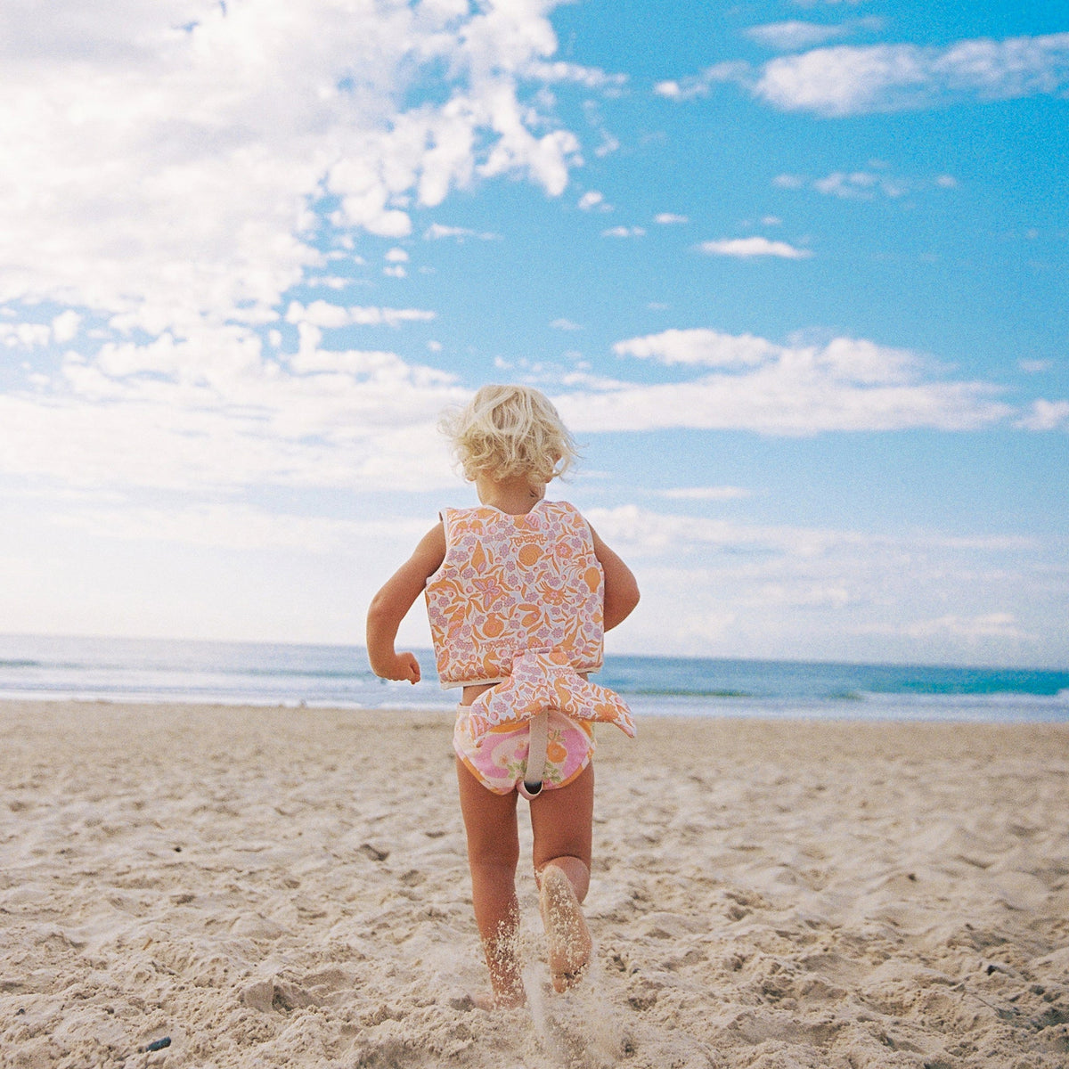 SUNNYLIFE Kids Swim Vest Cotton Candy Age 1-2 Years - Ocean Magic