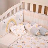Abracadabra 6 Piece Baby Cot Bedding Set – Rainbow