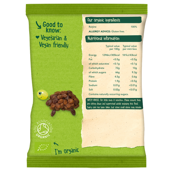 Organix Raisins Mini Boxes
