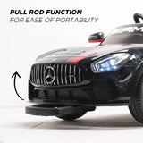 Formula Fun by EMotorad Mercedes-AMG GT4 Electric Ride-On Car 3–6Y – Black