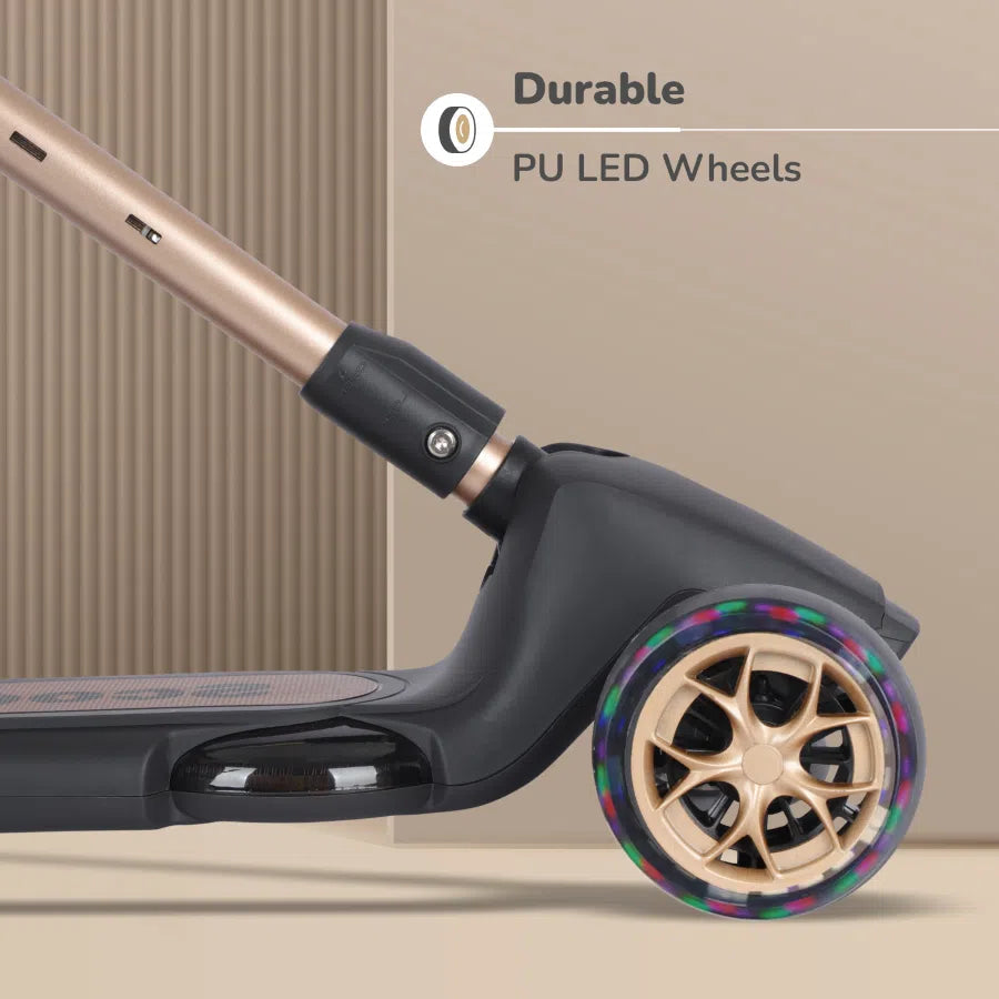 R for Rabbit Scooter Road Runner Blaze - Black Gold