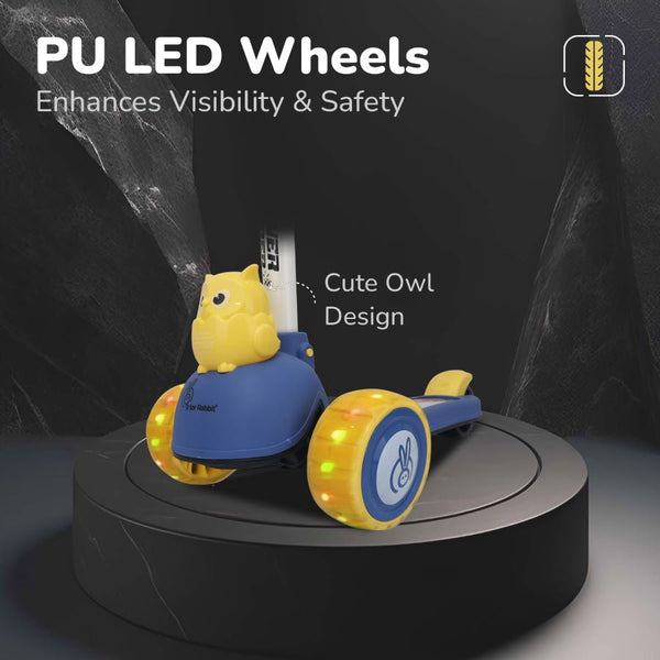 R For Rabbit Scooter Road Runner Ryder Blue Yellow