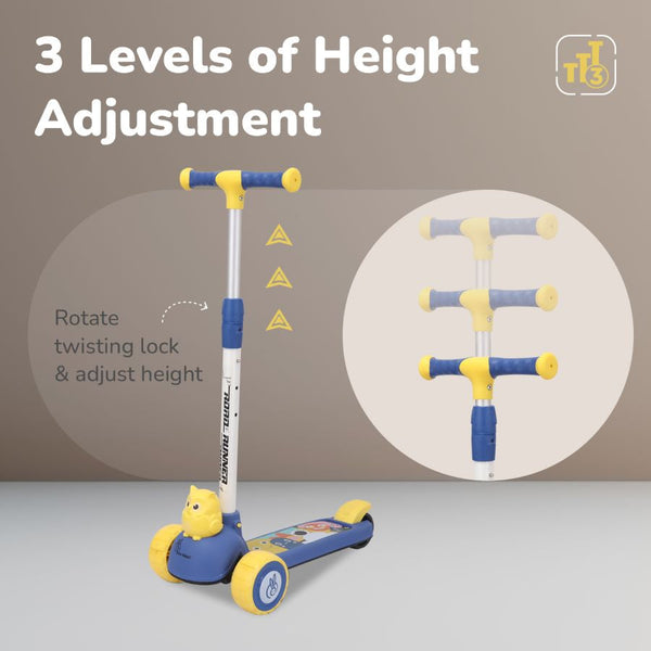 R For Rabbit Scooter Road Runner Ryder Blue Yellow