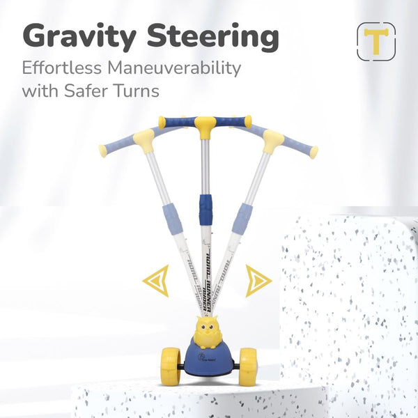 R For Rabbit Scooter Road Runner Ryder Blue Yellow