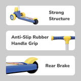 R For Rabbit Scooter Road Runner Ryder Blue Yellow