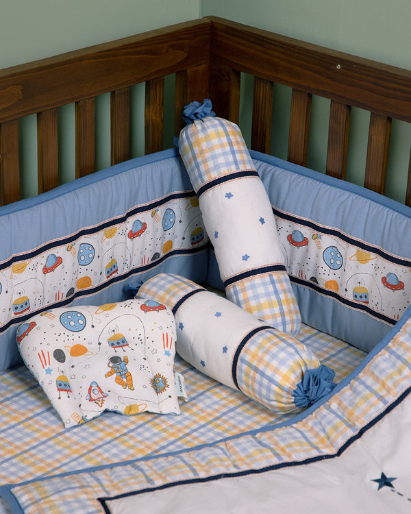 Abracadabra 6 Piece Cot Bedding Set - Rocketman