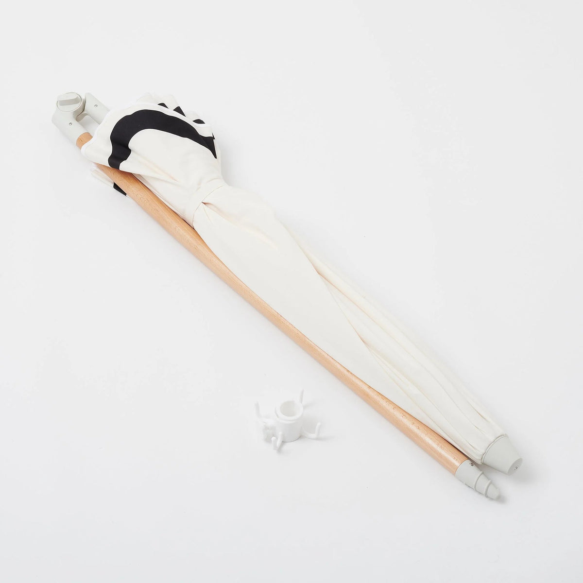 Sunnylife Luxe Beach Umbrella Casa Marbella Vintage Black
