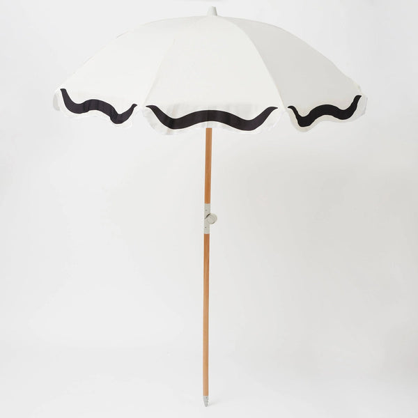 Sunnylife Luxe Beach Umbrella Casa Marbella Vintage Black