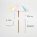 SUNNYLIFE Beach Umbrella Utopia Multicolor
