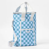 Sunnylife Blue Color Canvas Drinks Bag Jardin Ocean