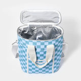 Sunnylife Blue Color Canvas Drinks Bag Jardin Ocean