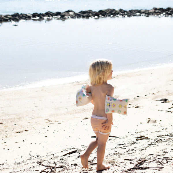 SUNNYLIFEBuddy Float Bands SmileyWorld Sol Sea