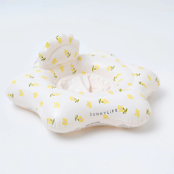Sunnylife Floral Print Inflatable Baby Seat Mima The Fairy Rose