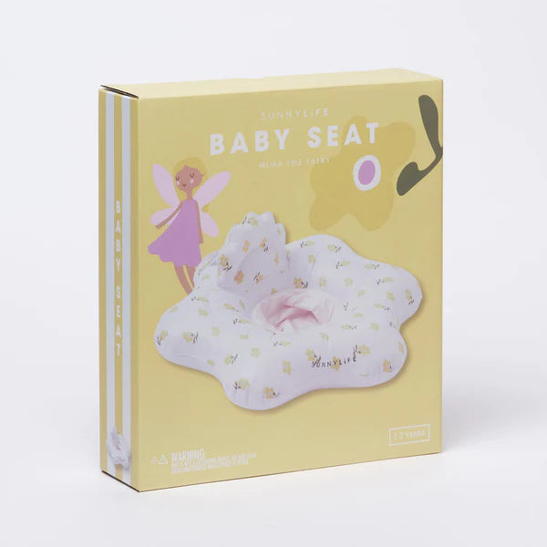 Sunnylife Floral Print Inflatable Baby Seat Mima The Fairy Rose
