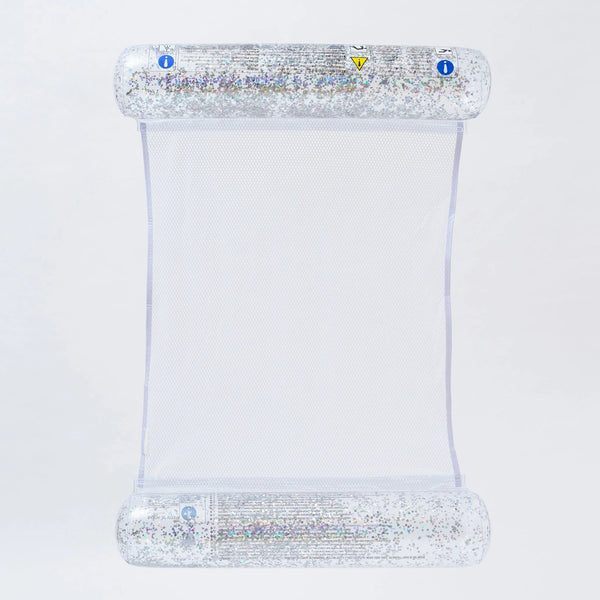 SUNNYLIFE Pool Float Lie On Hammock - Pink Heart