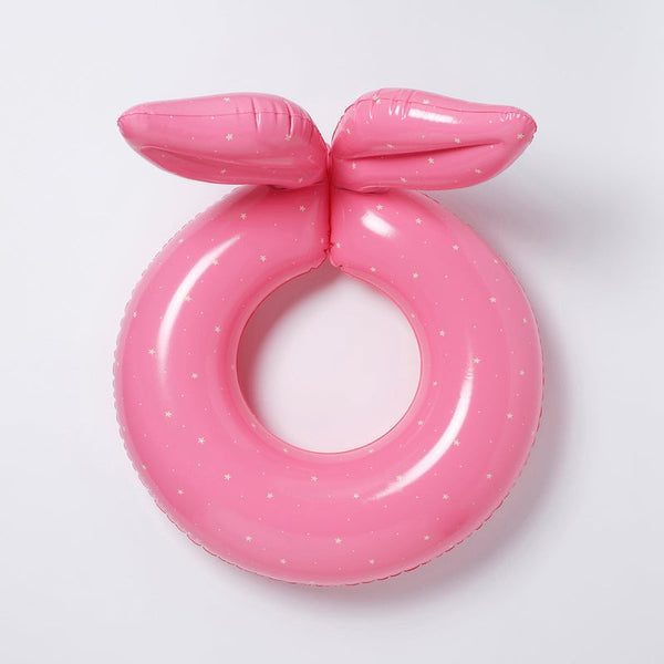 Sunnylife Pink Color Inflatable Kiddy Pool Ring Ocean Treasure Rose