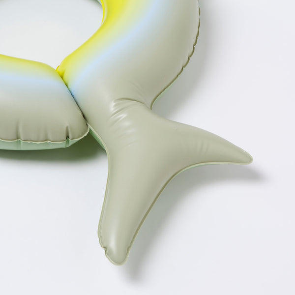 SUNNYLIFE - Kiddy Pool Ring Shark Tribe Khaki