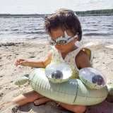 SUNNYLIFE Kiddy Pool Ring Shark Tribe - Khaki