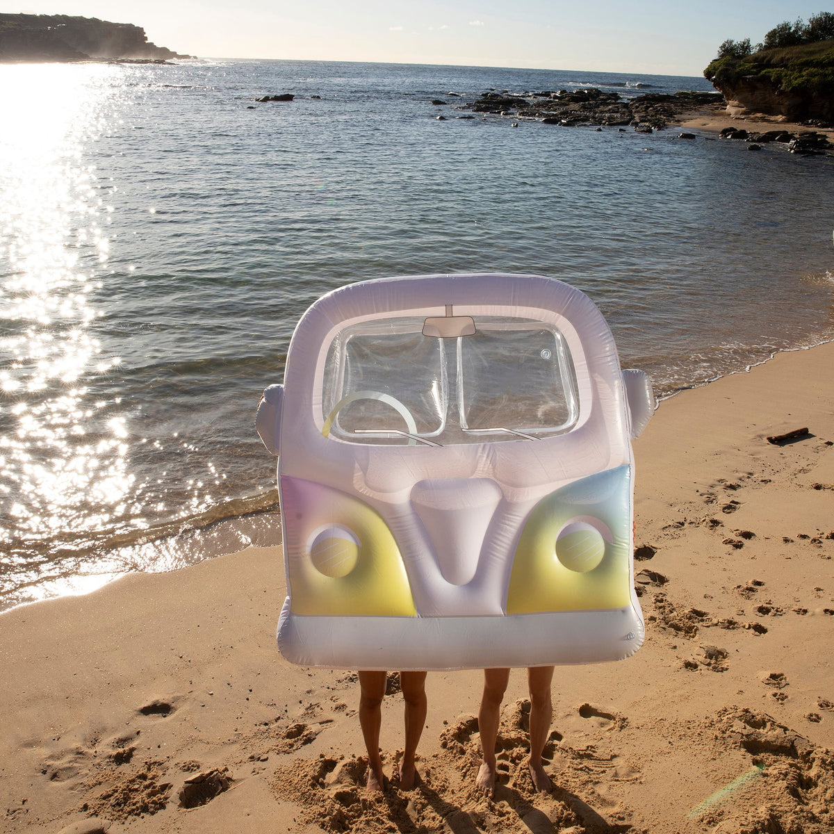 SUNNYLIFE Luxe Lie-On Float Camper Ombre