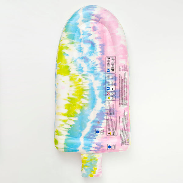 SUNNYLIFE Luxe Lie-On Float Ice Pop Tie Dye
