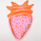 SUNNYLIFE Luxe Lie-On Float Strawberry Pink Berry
