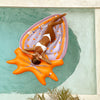 SUNNYLIFE Luxe Lie-On Float Strawberry Pink Berry