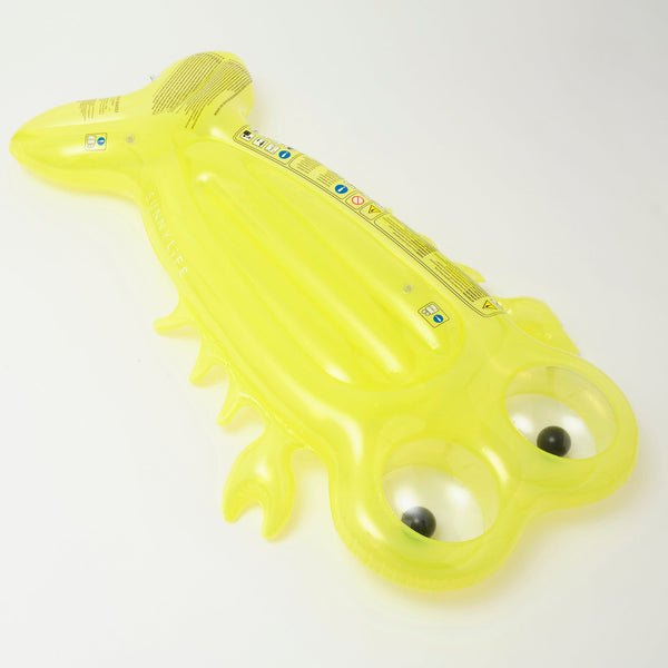 SUNNYLIFE Luxe Lie-On Float Sonny the Sea Creature Citrus