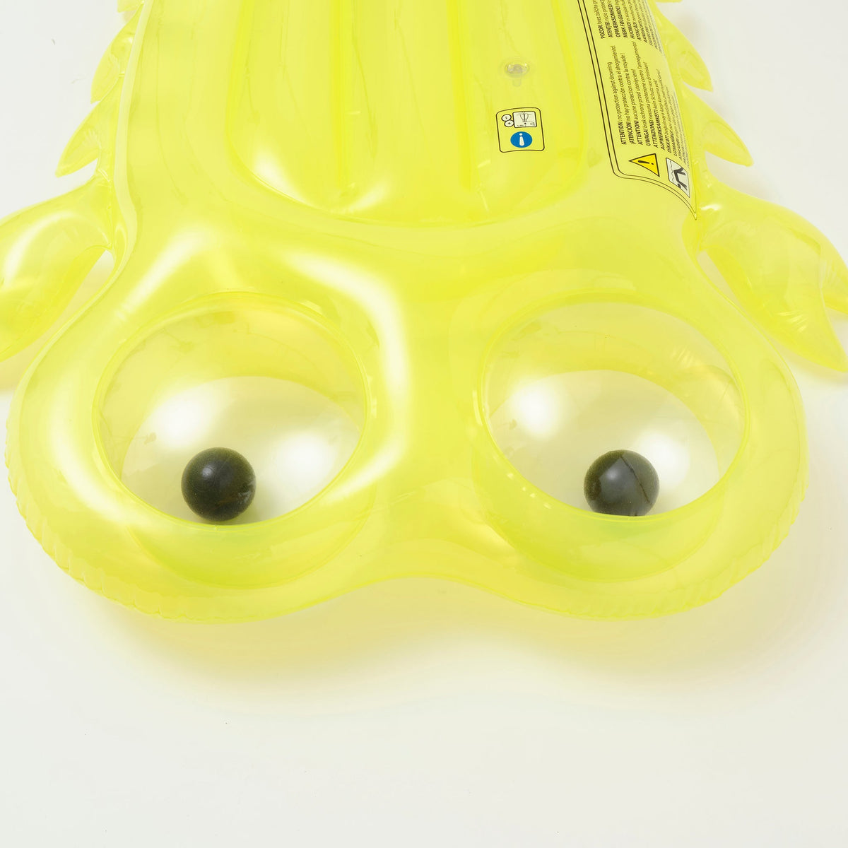 SUNNYLIFE Luxe Lie-On Float Sonny the Sea Creature Citrus