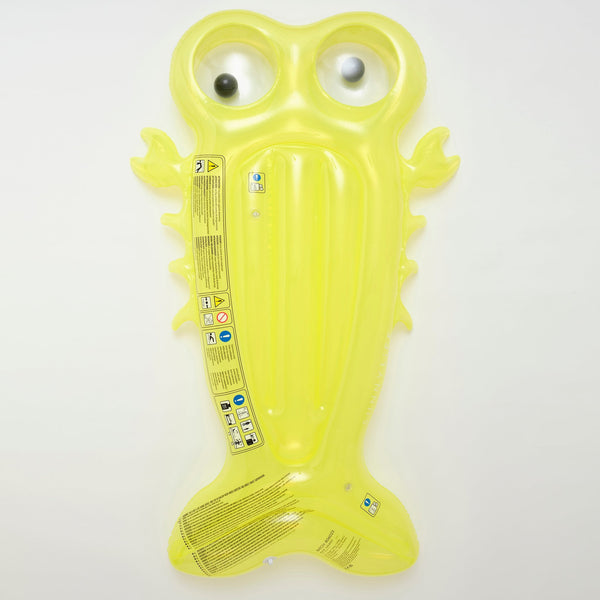 SUNNYLIFE Luxe Lie-On Float Sonny the Sea Creature Citrus