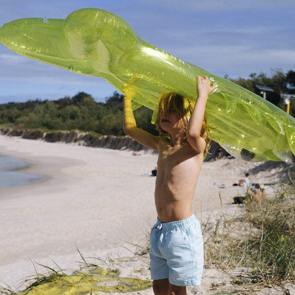 SUNNYLIFE Luxe Lie-On Float Sonny the Sea Creature Citrus