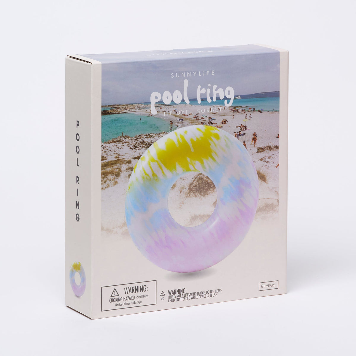 SUNNYLIFE Pool Ring Tie Dye Sorbet