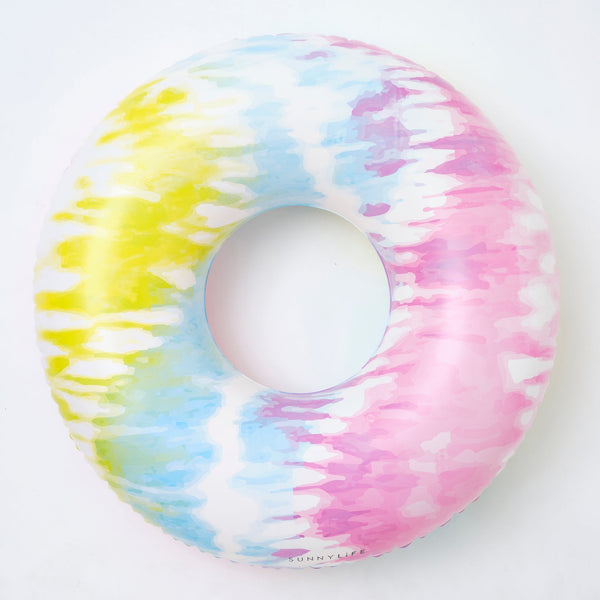 SUNNYLIFE Pool Ring Tie Dye Sorbet