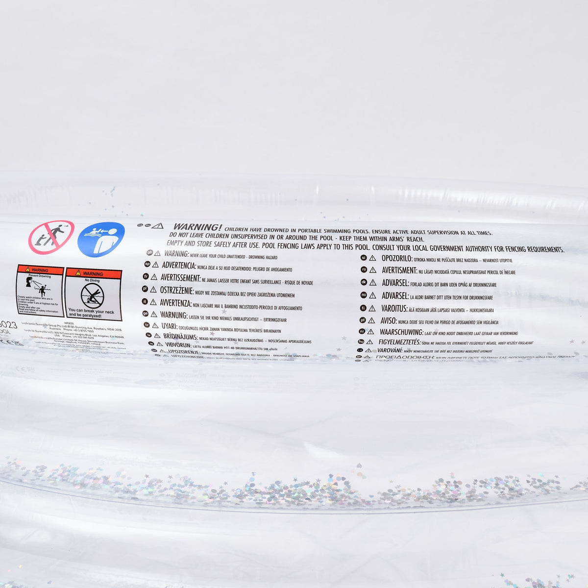 SUNNYLIFE Inflatable The Pool - Glitter