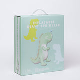 SUNNYLIFE Inflatable Giant Sprinkler Surfing Dino