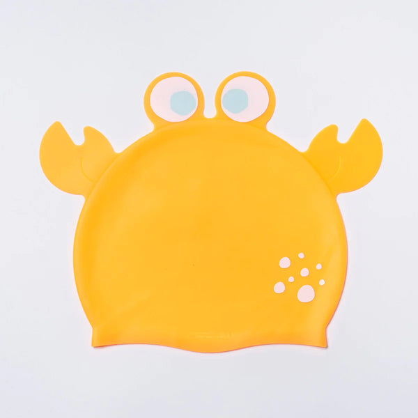 SUNNYLIFE Yellow Color Shaped Swimming Cap Sonny The Sea Creature