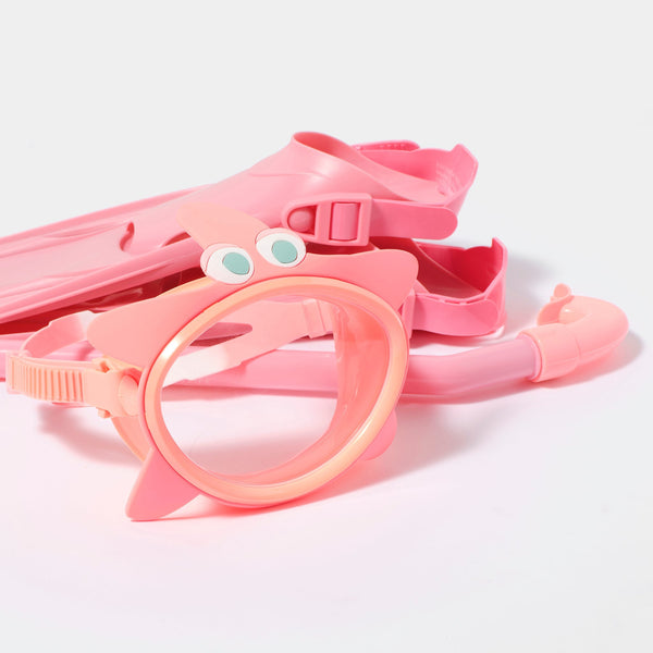 SUNNYLIFE Kids Dive Set Small Ocean Treasure Rose