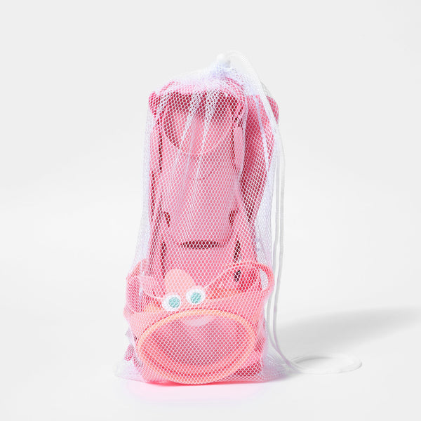 SUNNYLIFE Kids Dive Set Small Ocean Treasure Rose