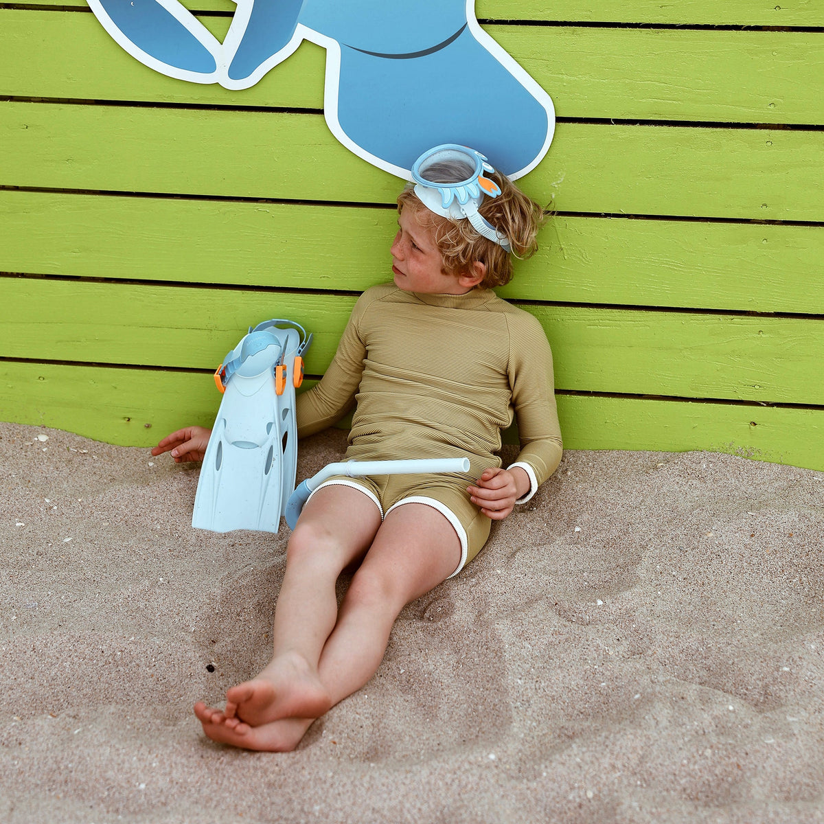 SUNNYLIFE Kids Dive Set Small Sonny the Sea Creature Sea