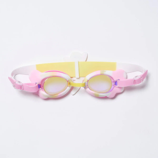 SUNNYLIFE Blue Color Mini Swim Goggles For Kids Mima The Fairy Pink Lilac