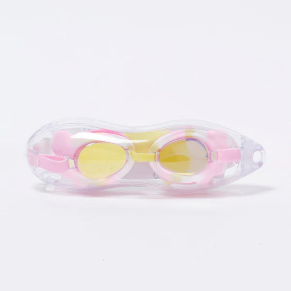 SUNNYLIFE Blue Color Mini Swim Goggles For Kids Mima The Fairy Pink Lilac